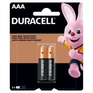 dos pilas duracell aaa